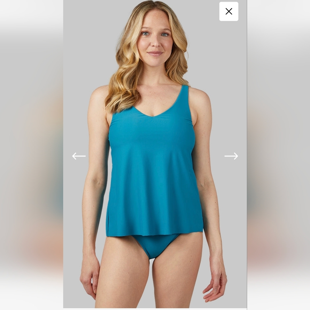 #101 NWT 32 Degrees 1WOMEN'S SWIM TANKINI, Size XXL
